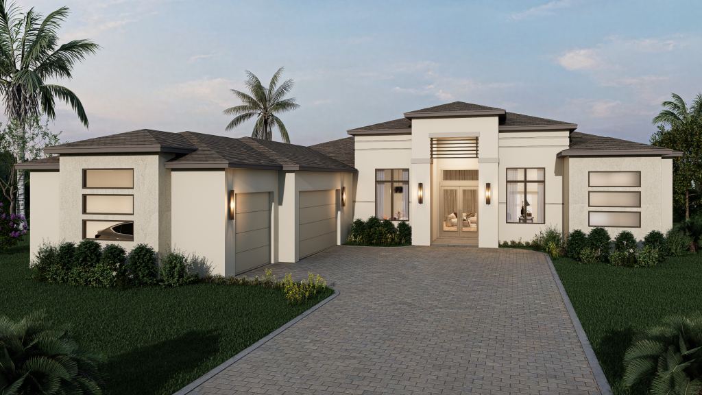 rendering of the pulte home style Margo
